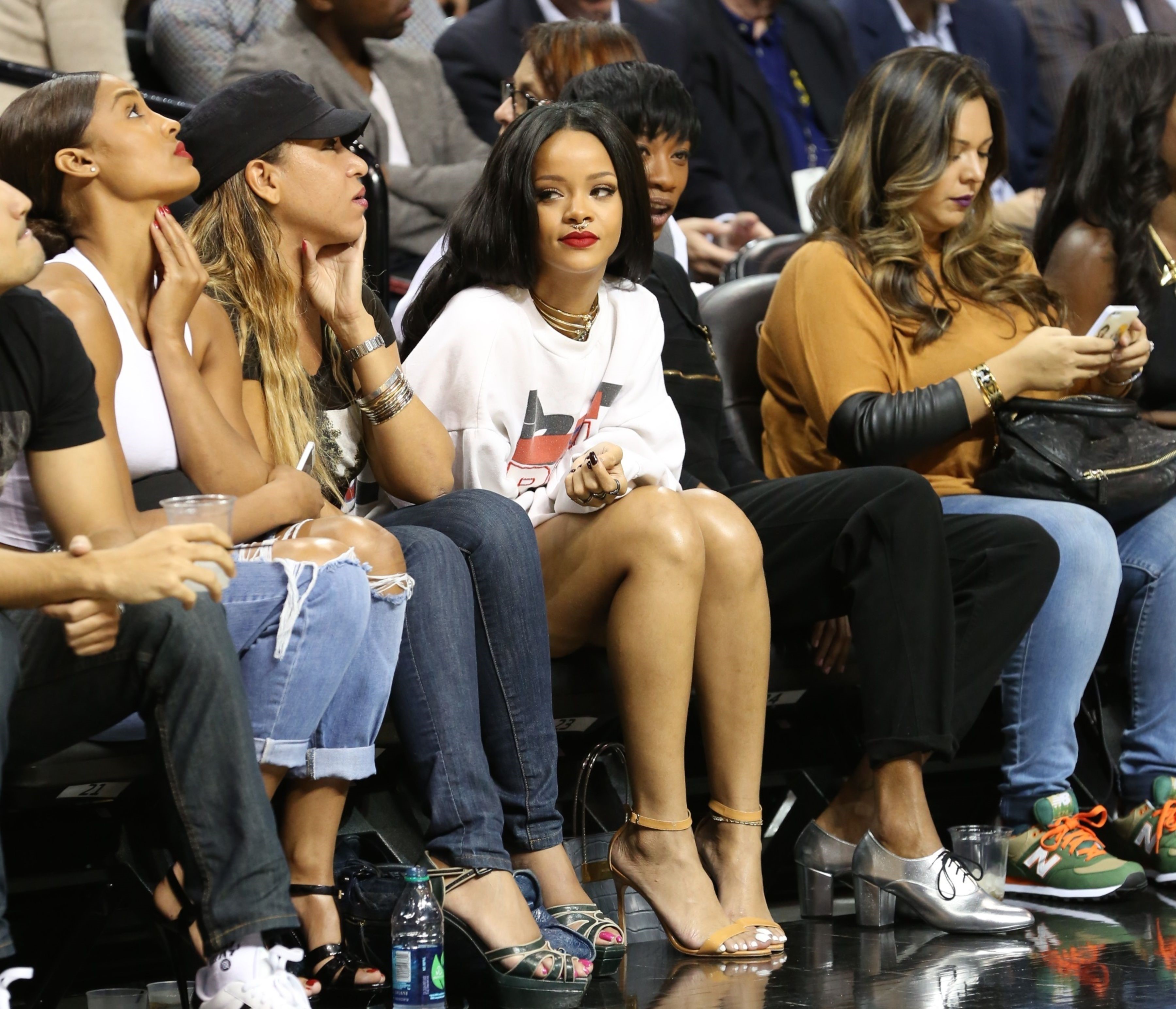 Rihanna at 2014 Summer Classic Charity Basketball Game, NYC August 21, 2014