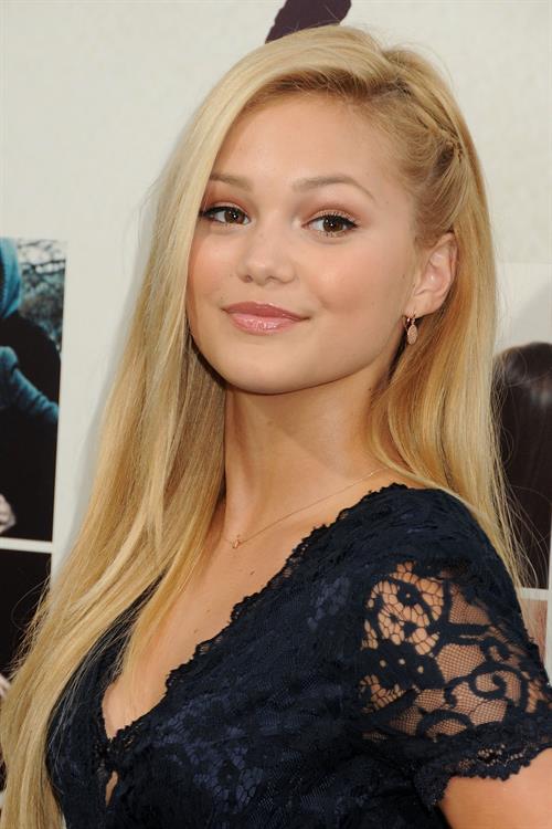 Olivia Holt Los Angeles premiere of If I Stay August 20, 2014