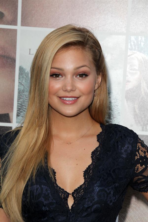 Olivia Holt Los Angeles premiere of If I Stay August 20, 2014