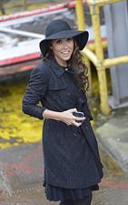 Myleene Klass Outside London Studios - Jan 22, 2013 
