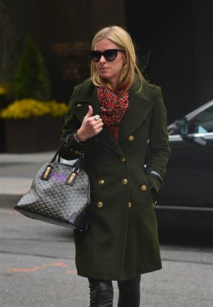 Nicky Hilton leaving a hotel in New York March 21, 2013