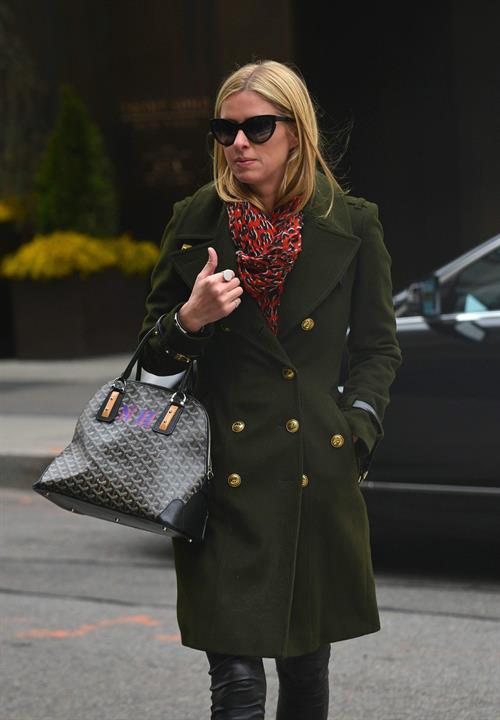 Nicky Hilton leaving a hotel in New York March 21, 2013