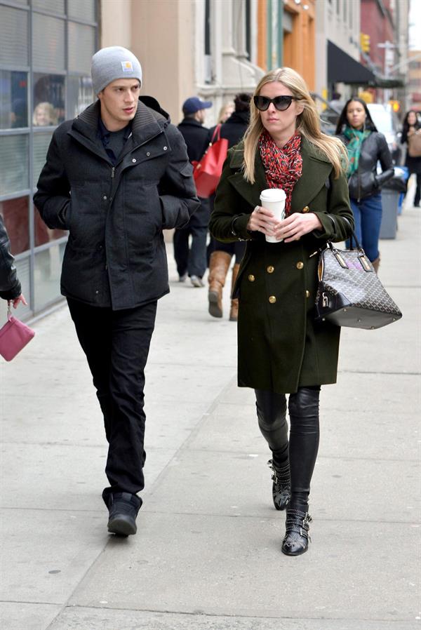 Nicky Hilton leaving a hotel in New York March 21, 2013