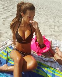 Taylor Alesia in a bikini