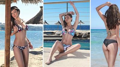 Audray De Macedo in a bikini