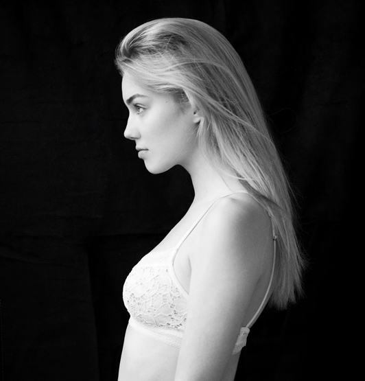 Georgia Grace Martin in lingerie