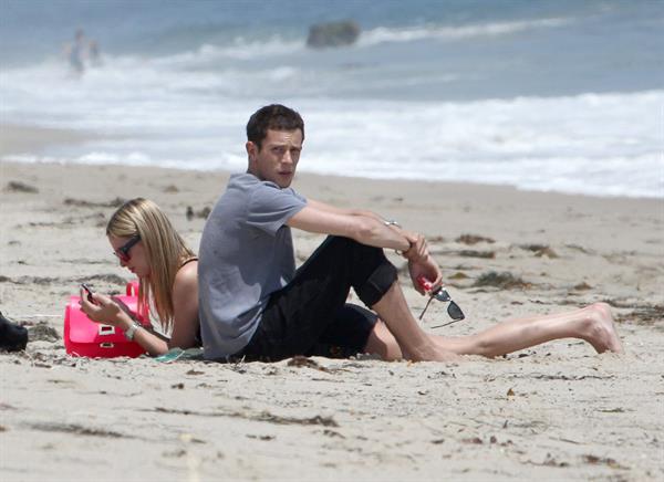 Nicky Hilton on the beach in Malibu June 9, 2012