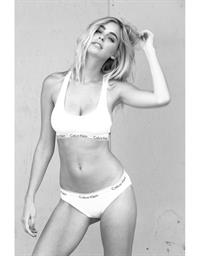 Elizabeth Turner in lingerie