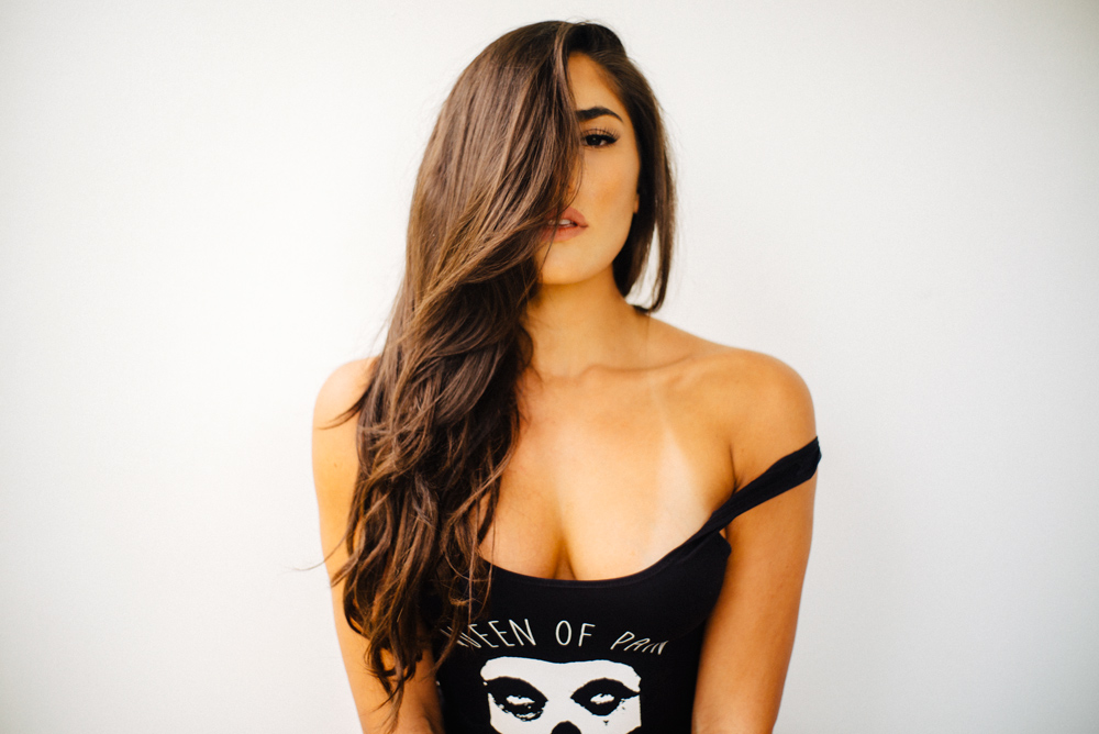 Nikki Howard in a bikini