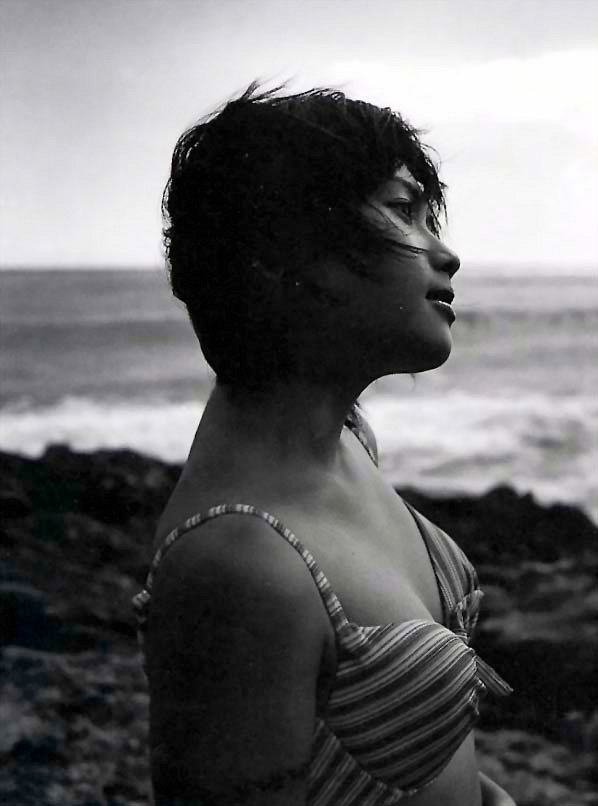 Natsumi Abe in a bikini