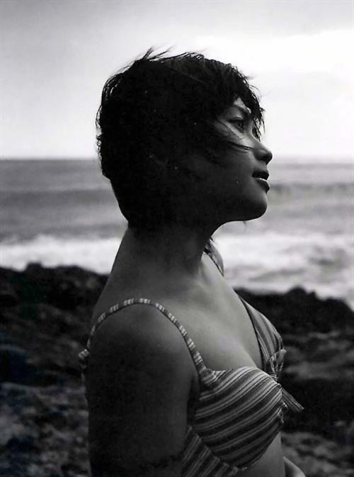 Natsumi Abe in a bikini