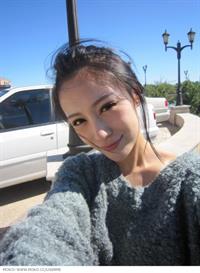 Cee Liu Zi Xi taking a selfie