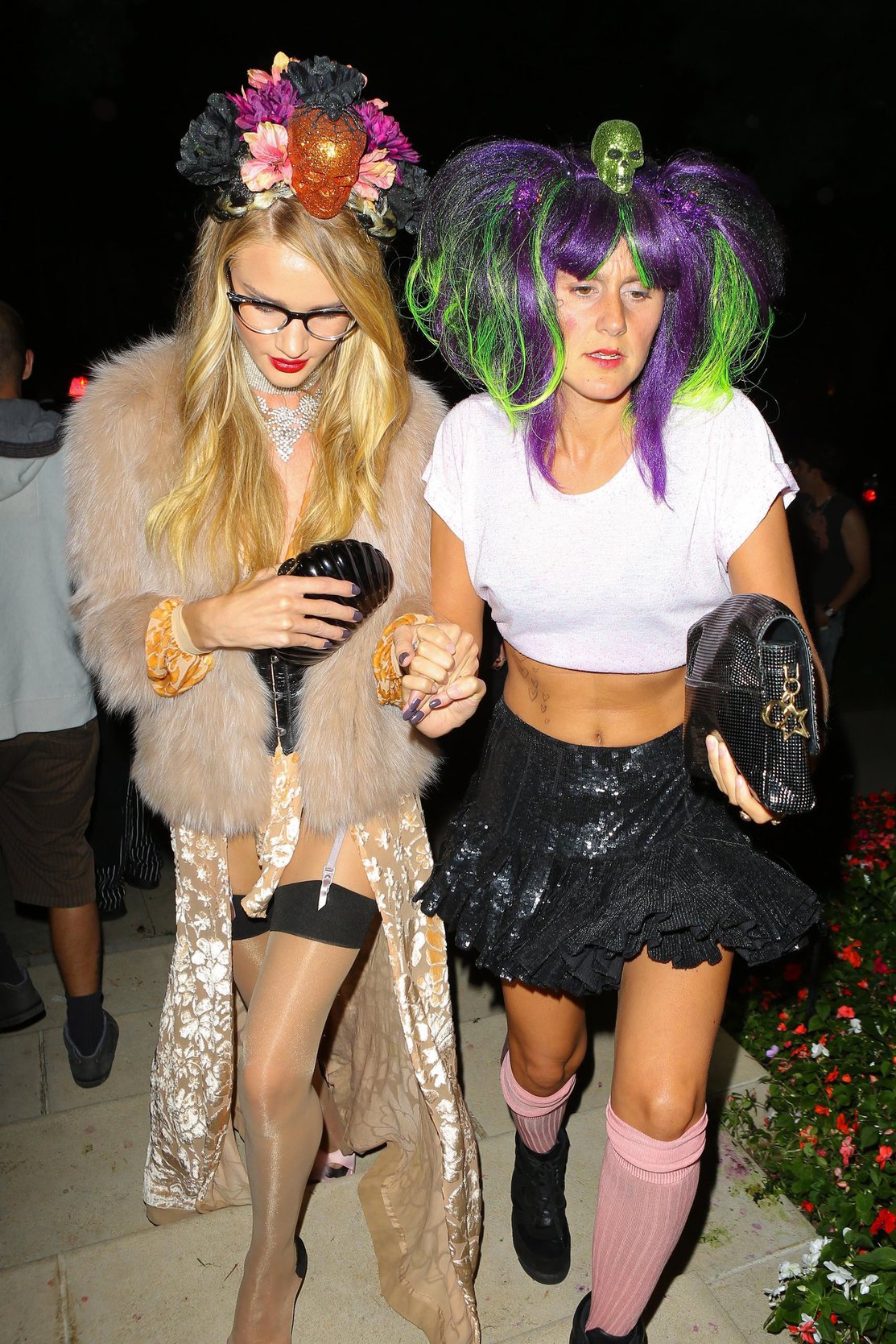 Rosie Huntington-Whiteley Pictures Rosie Huntington-Whiteley - At A Halloween Party In Beverly Hills October 26, 2012