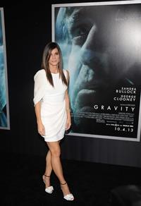 Sandra Bullock  Gravity  New York Premiere on Oct. 1, 2013 