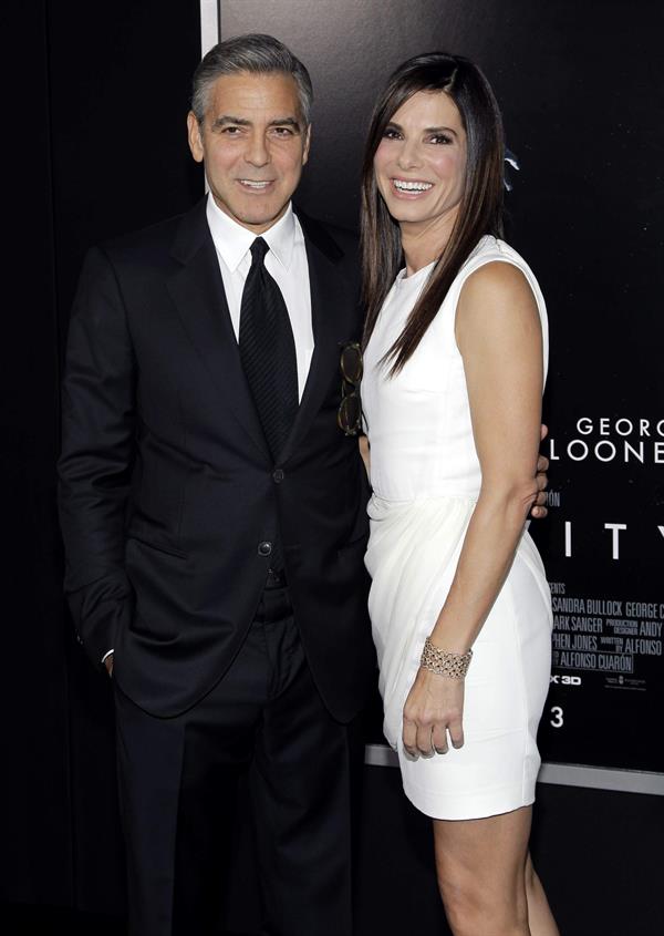 Sandra Bullock  Gravity  New York Premiere on Oct. 1, 2013 