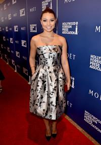 Jessica Parker Kennedy at The Hollywood Foreign Press Association Grants Banquet August 14, 2014