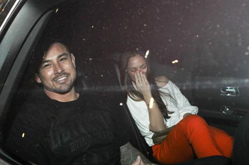 Minka Kelly leaving Madeo restaurant Los Angeles on March 24, 2012 