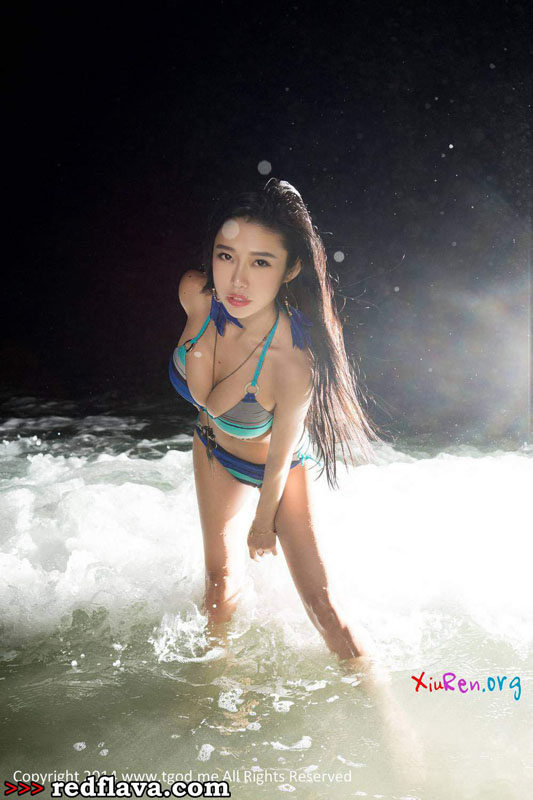Luvian Ben Neng in a bikini