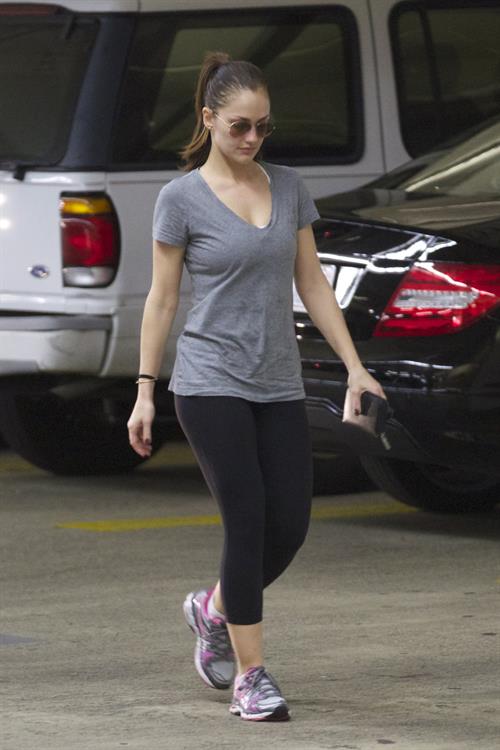 Minka Kelly grocery shopping in Los Angeles 1/14/13 