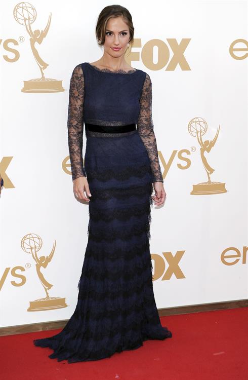 Minka Kelly 63rd annual Primetime Emmy Awards on September 18, 2011 