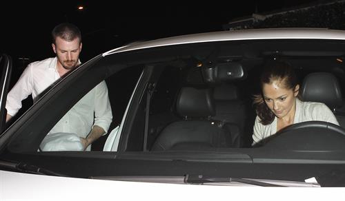 Minka Kelly dinner at Casa Vega in Studio City 10/14/12 