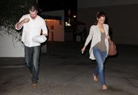 Minka Kelly dinner at Casa Vega in Studio City 10/14/12 