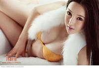 Shi Zi Jia in a bikini