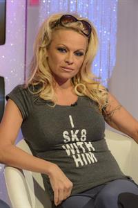 Pamela Anderson This Morning TV Show in London 07.01.13 