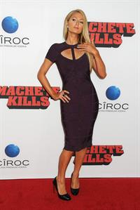 Paris Hilton Premiere of Open Road Films' 'Machete Kills' at Regal Cinemas LA October 2, 2013 
