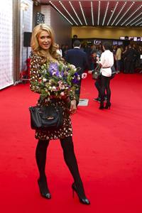 Paris Hilton Ceremony for her star at the Lyun Shopping Centre in Moscow 02.11.13