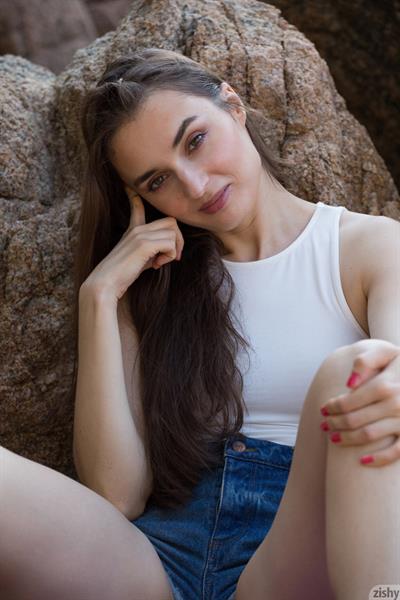 Vitalia Pugova in a Bikini