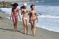 Bella Thorne in a bikini in Malibu on August 18, 2014