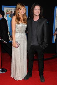 Aimee Teegarden at the Los Angeles premiere of Disney's Prom on April 21, 2011