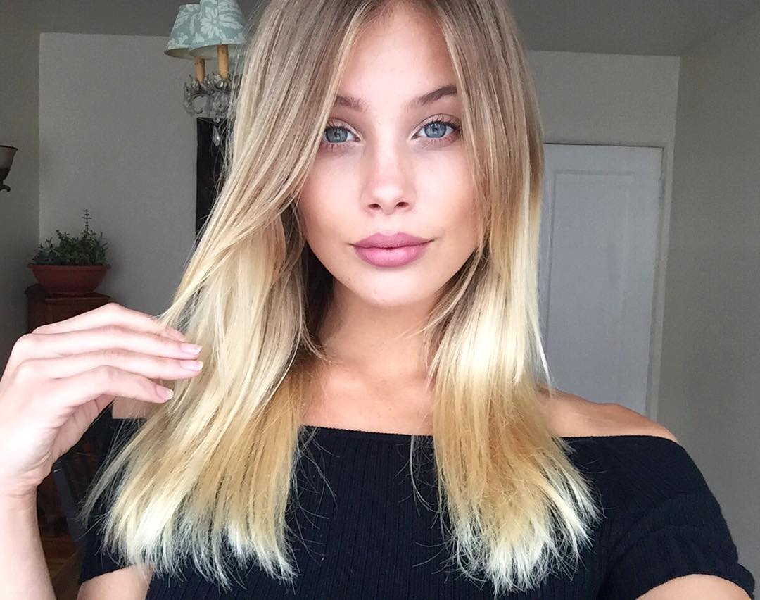 Allie Leggett taking a selfie