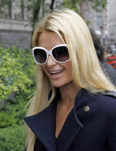 Paris Hilton Leaves Federal Court in NYC June 4, 2012