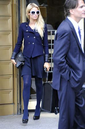 Paris Hilton Leaves Federal Court in NYC June 4, 2012
