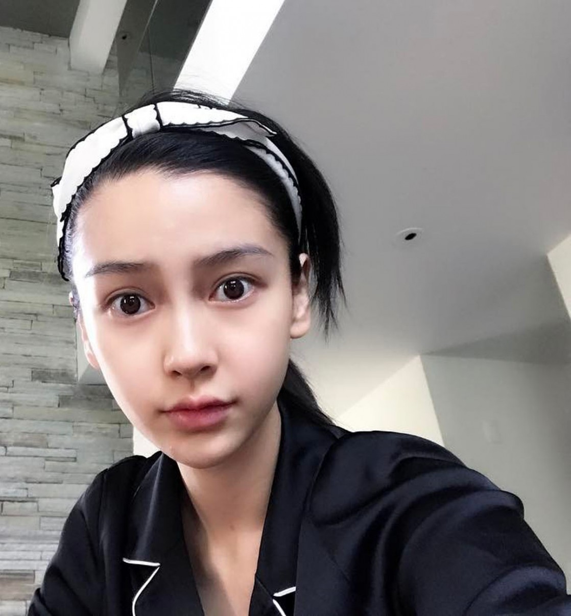 Angela Baby taking a selfie