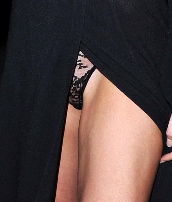 Abigail Clancy leaving Harry's Bar London on July 13, 2011