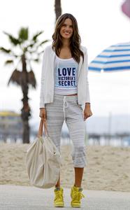 Adriana Lima and Alessandra Ambrosio Photoshoot in Venice beach March 7, 2013