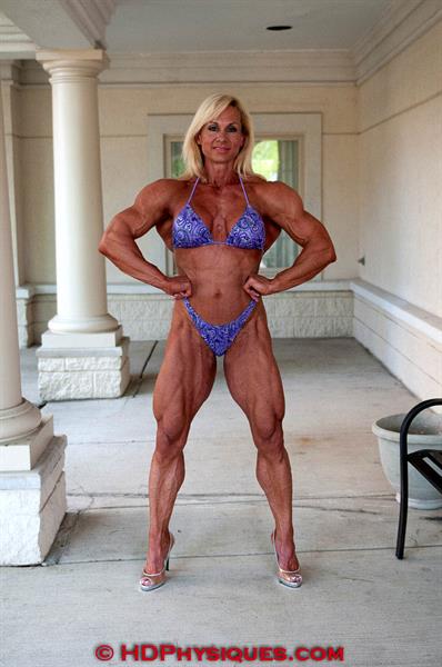 Sherry Smith in a bikini