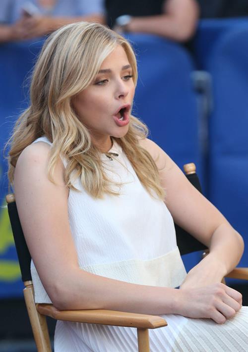 Chloe Moretz on Good Morning America August 18, 2014