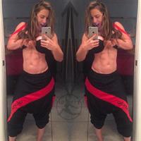 Linda Durbesson taking a selfie