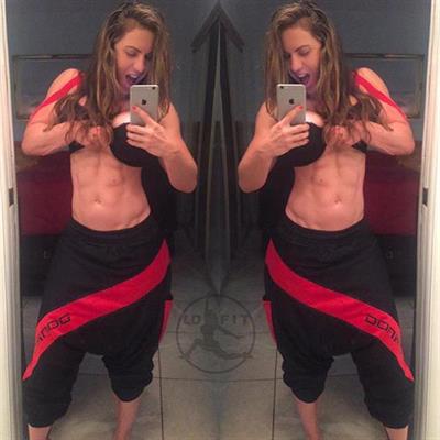 Linda Durbesson taking a selfie