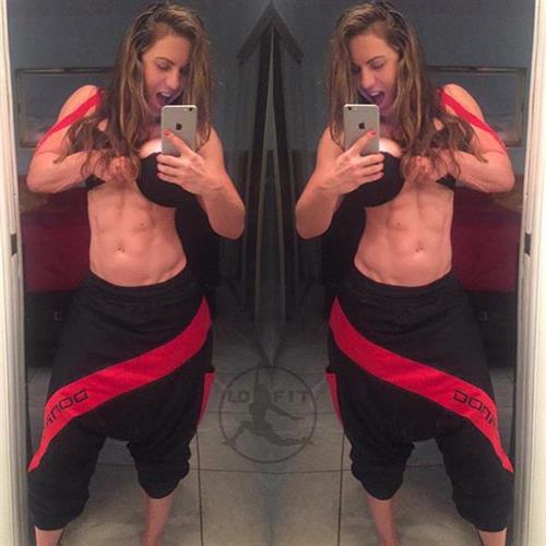 Linda Durbesson taking a selfie