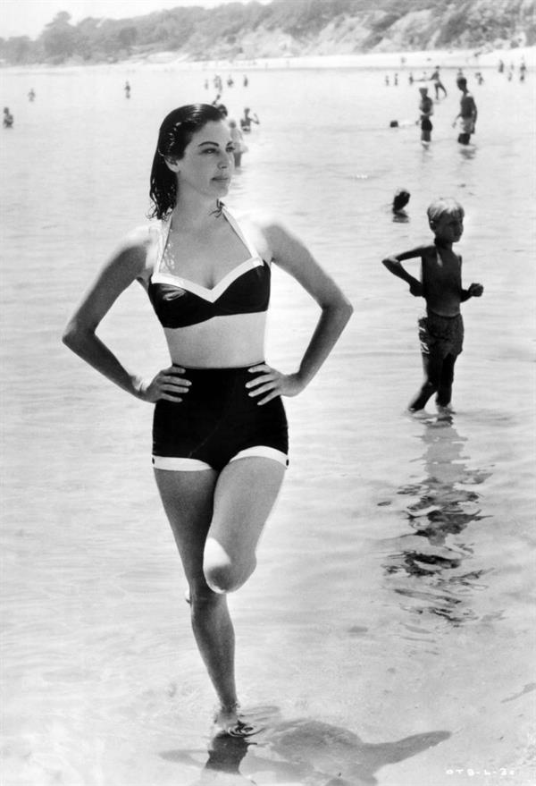 Ava Gardner in a bikini