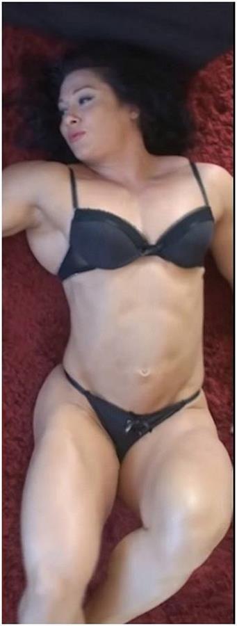 Alina Popa in lingerie
