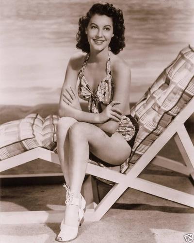 Ava Gardner in a bikini
