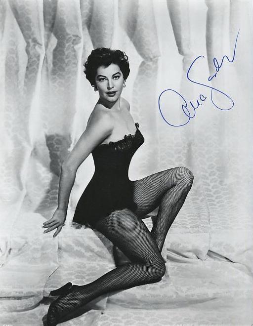 Ava Gardner in lingerie