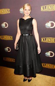 Abbie Cornish Klondike Premiere January 16, 2014