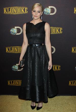Abbie Cornish Klondike Premiere January 16, 2014